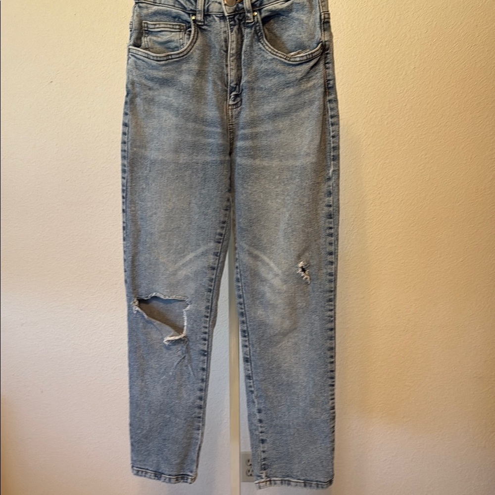 Cotton On Blue Relaxed Jeans Vintage‎ Distressed